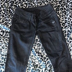 G star skinny low rise jeans